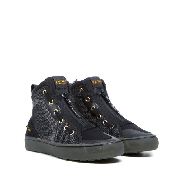 Ikasu Lady Wp - Scarpa da moto da donna certificata con membrana impermeabile T-DRY e tecnologia Zplate® - Donna
