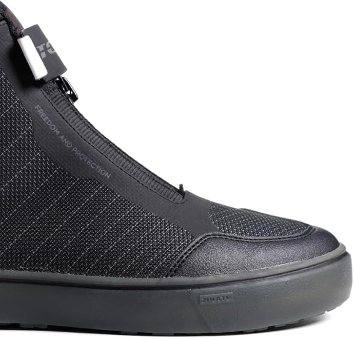 Ikasu 2 Wp Sneaker Moto Impermeabili Uomo - Nero/Bianco