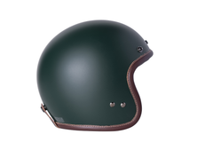 Casco Moto Baruffaldi Roadside Verde Bosco Opaco