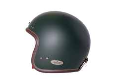 Casco Moto Baruffaldi Roadside Verde Bosco Opaco