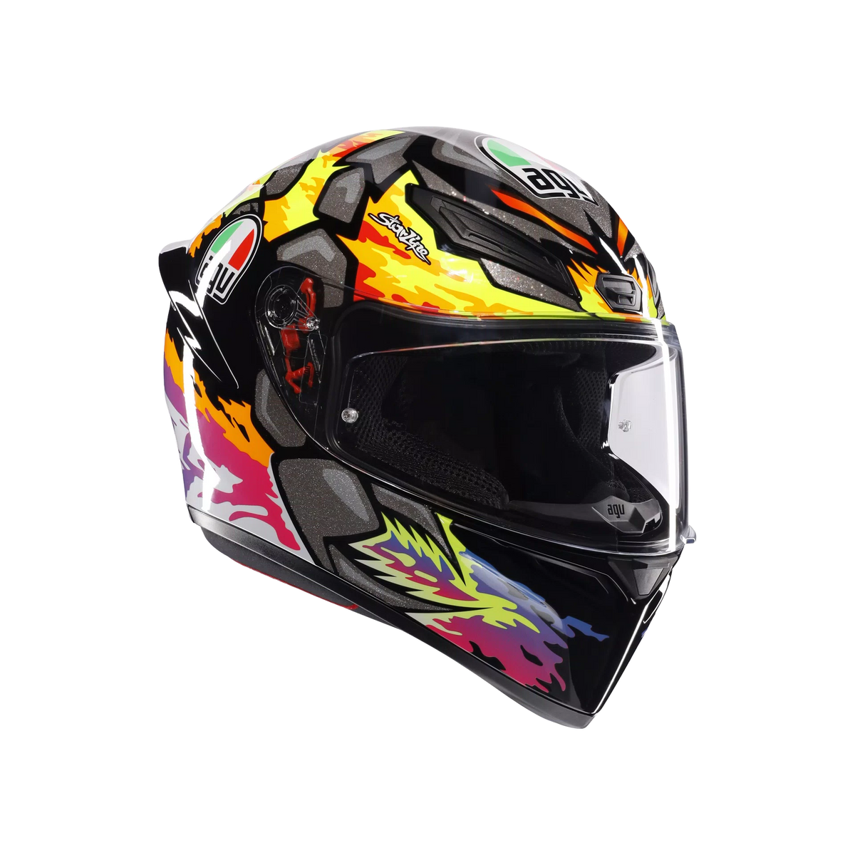 Casco Moto Integrale Replica MotoGP AGV K1 S Bezzecchi 2023