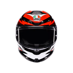Casco Moto Integrale AGV K6 S Braven Black/Red/White
