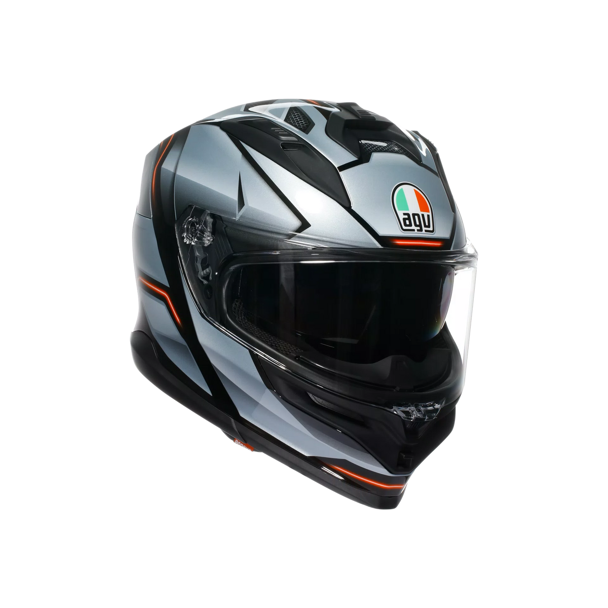 Casco Moto Integrale AGV K7 MPLK Jaeger Black/Silver