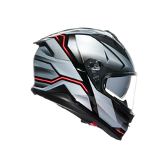 Casco Moto Integrale AGV K7 MPLK Jaeger Black/Silver