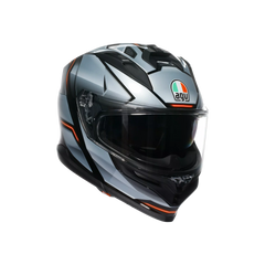 Casco Moto Integrale AGV K7 MPLK Jaeger Black/Silver