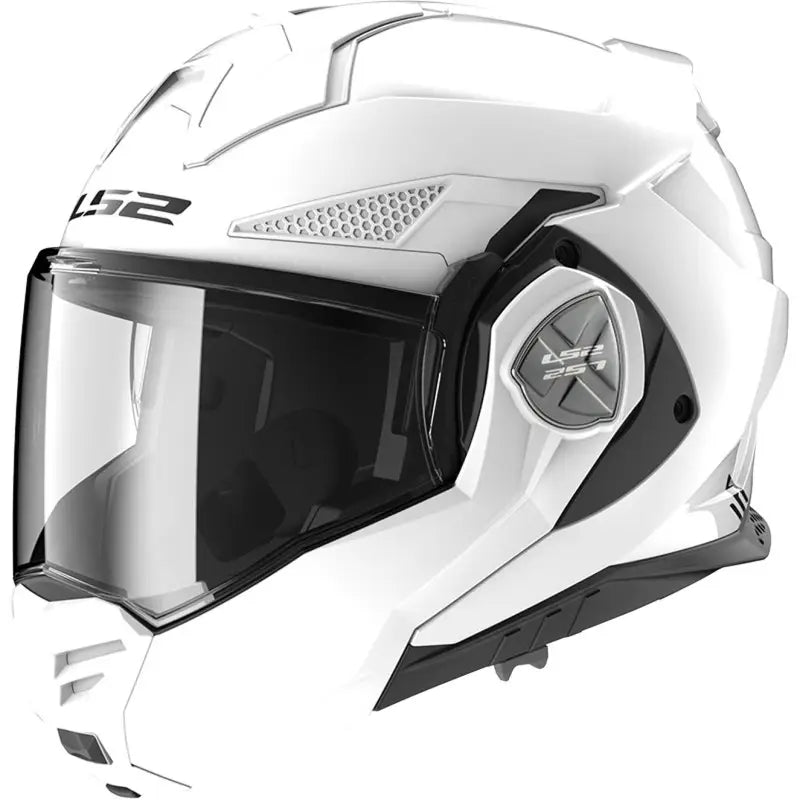 LS2 FF901 Advant X – Casco Moto Reversibile –  Solid White (Bianco)