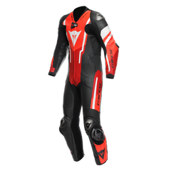 Misano 3 Perf. D - ir Racing - Tuta da moto di ultima generazione in pelle bovina pieno fiore D-Skin 2 - Uomo