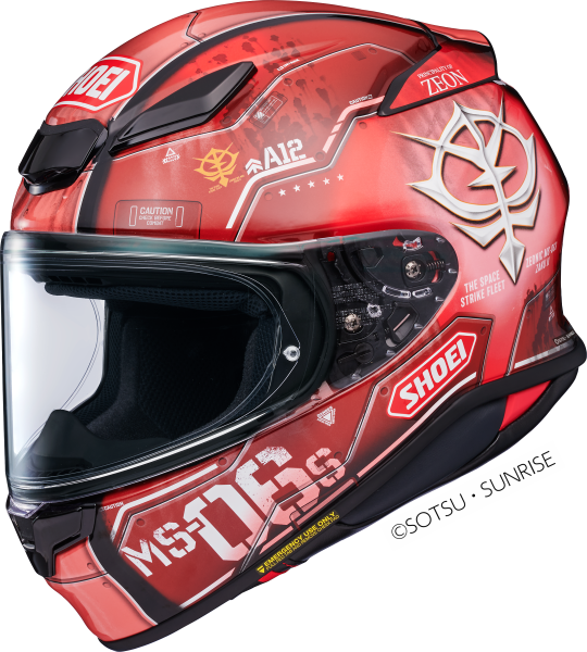 Casco Moto Integrale Shoei NXR2 Char's Zaku 2 TC-1