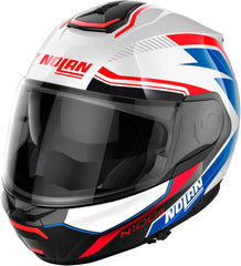 Nolan - Casco Modulare N100-6 SURVEYOR-N COM - Metal White