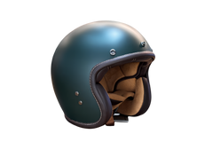 Casco Moto Baruffaldi Roadside Verde Bosco Opaco