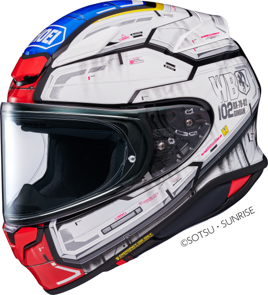 Casco Moto Integrale Shoei NXR2 Gundam TC-10