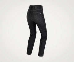 Jeans Moto Slim Fit Vita Alta Donna PMJ Sara