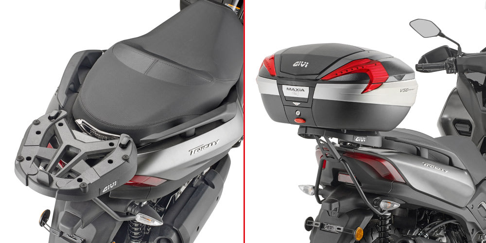 Attacco Posteriore Givi SR2149 per Yamaha Tricity 300, X-MAX 300 e X-MAX 125 Monokey e Monolock