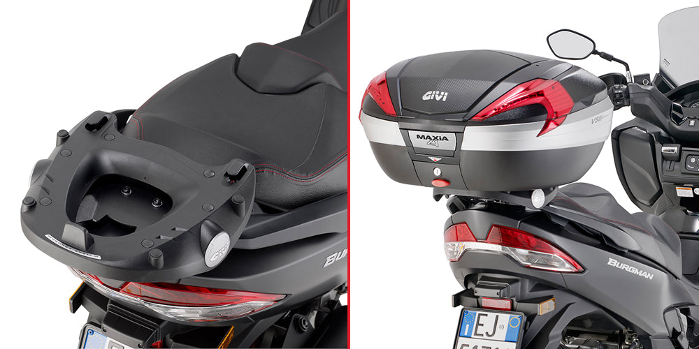 Portapacchi Givi SR3115 per Suzuki Burgman 400 con Attacco Monokey o Monolock