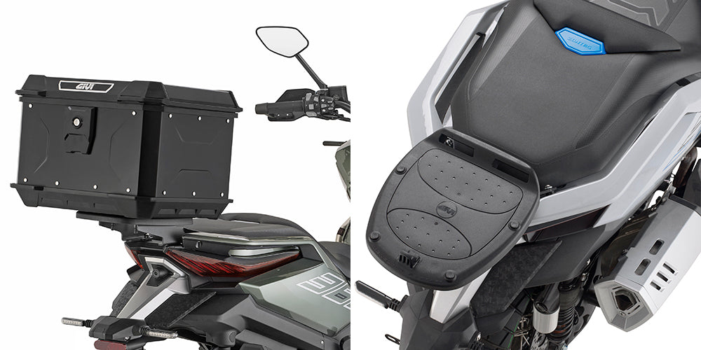 Attacco Bauletto Monolock e Monokey Zontes 368 G 2025 Givi SR7604