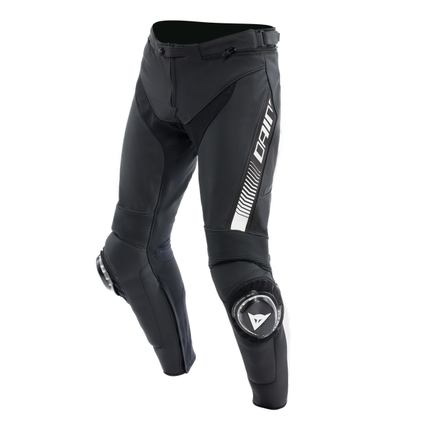 Super Speed - Pantaloni da moto in pelle e tessuto elastico S1 - Uomo