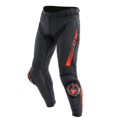 Super Speed - Pantaloni da moto in pelle e tessuto elastico S1 - Uomo