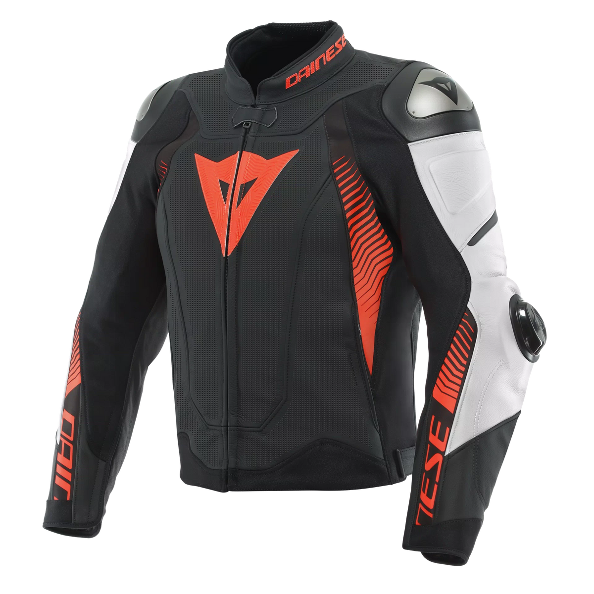 Giacca Moto in Pelle Traforata Dainese SUPER SPEED 4