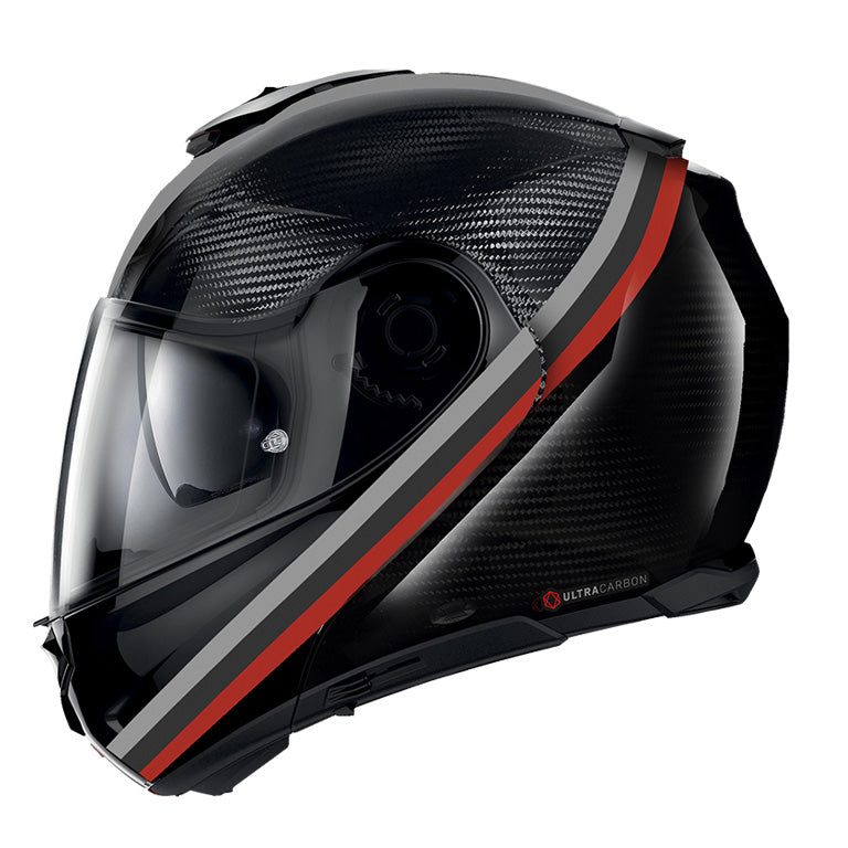 Casco Modulare Flip-Up Carbonio Touring Premium Nolan X-1005 Ultra Carbon