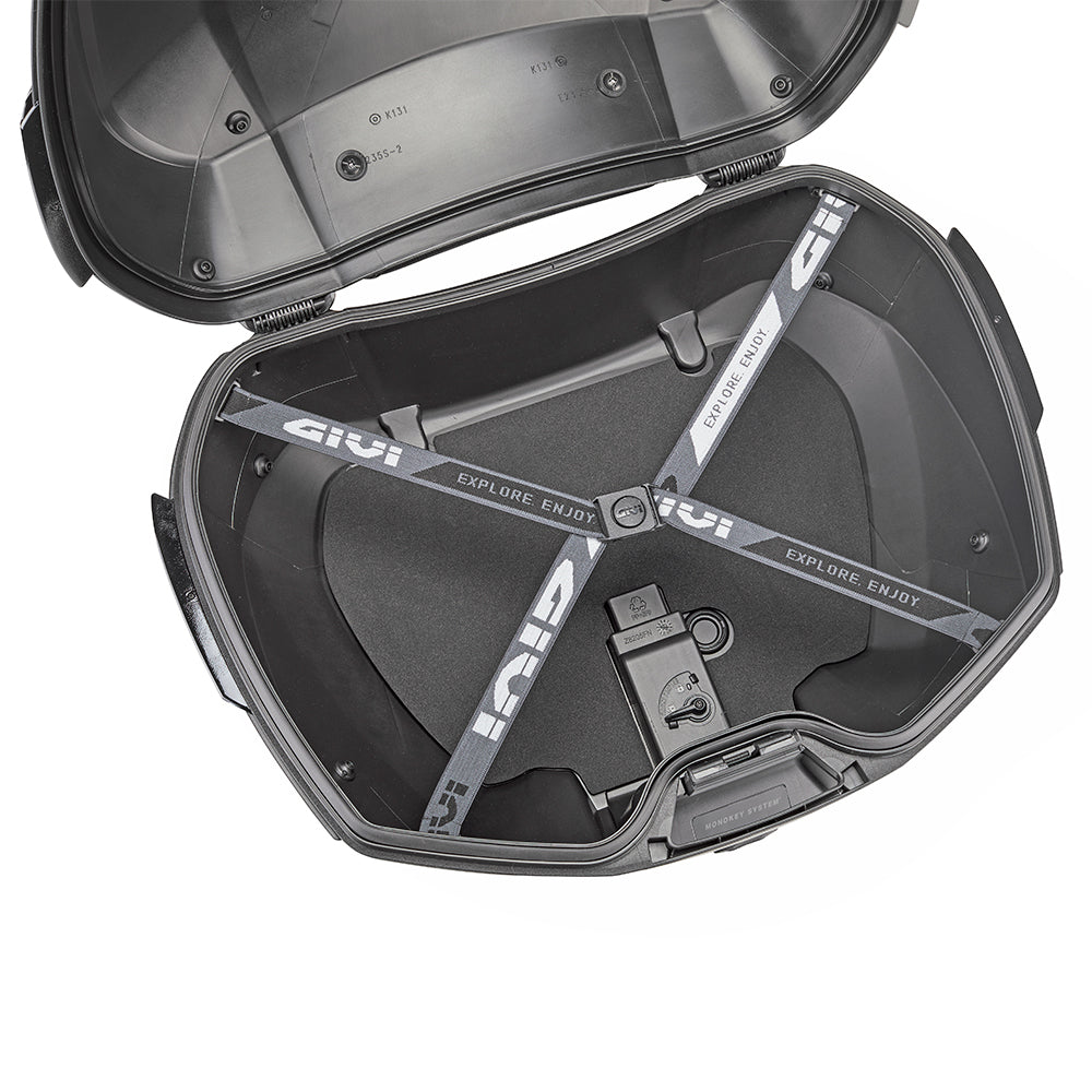 Givi –V49N AIR – Bauletto Monokey® 49L Nero con Wingflow System