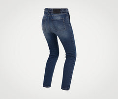 Jeans Moto Donna Slim Fit PMJ Victoria Blue