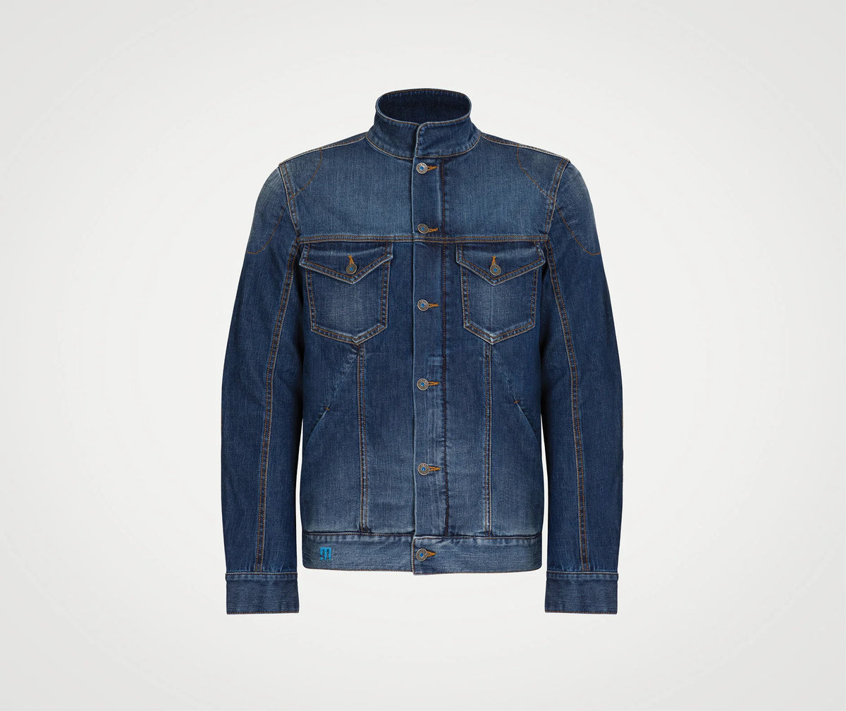 Giacca Moto Jeans PMJ West