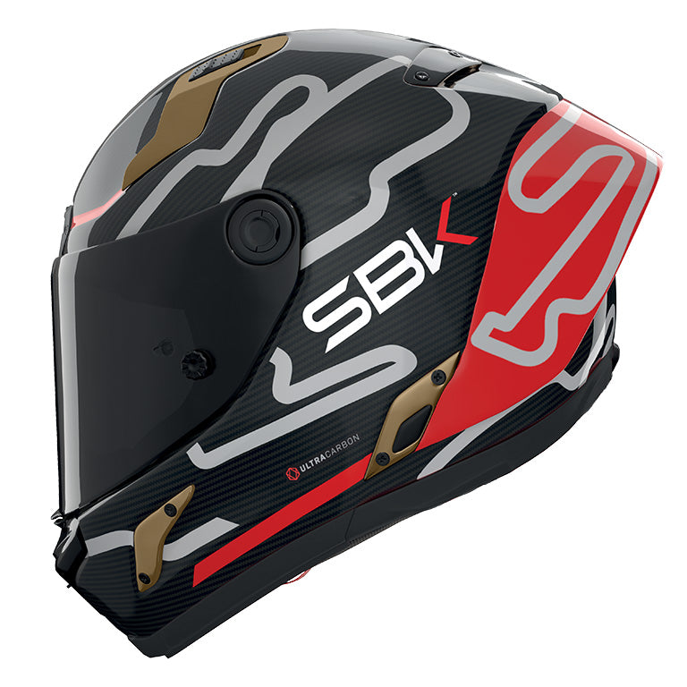 Nolan X-804 RS Ultra Carbon Casco Integrale Racing in Carbonio