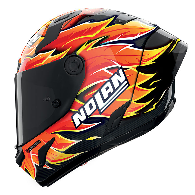 Nolan X-804 RS Ultra Carbon Casco Integrale Racing in Carbonio