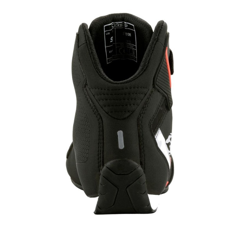 Alpinestars - Sektor Shoe Black White Red Fluo
