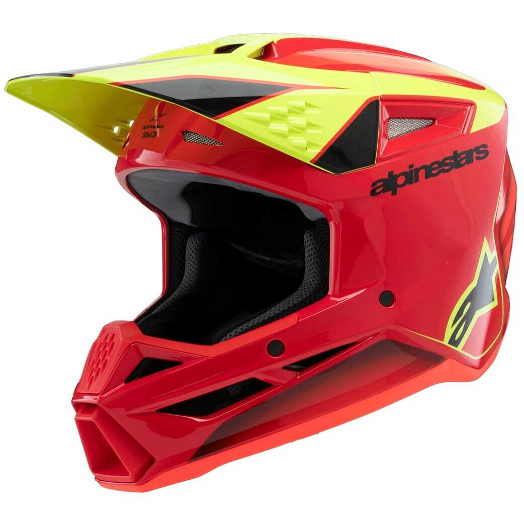 Casco Cross Bambino Alpinestars SM3 Youth Fray