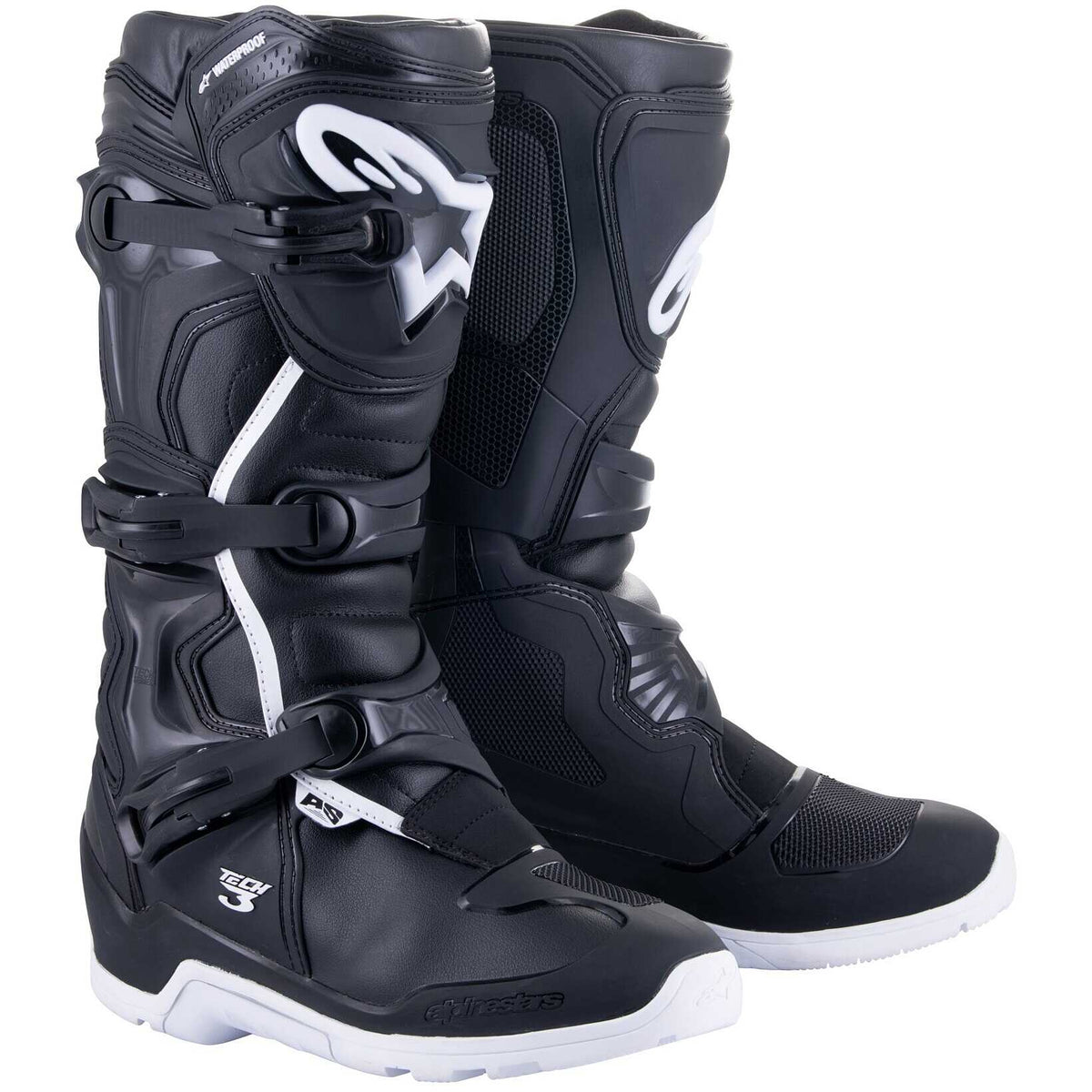 Stivali Moto Cross Enduro Alpinestars Tech 3 Enduro Waterproof Nero Bianco
