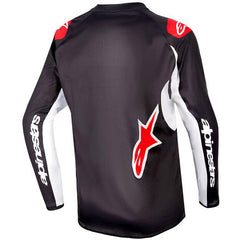 Maglia Motocross Bambino Alpinestars Youth Racer Lucent Nero Bianco