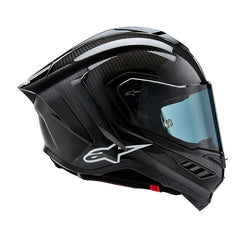 Casco Integrale Racing Alpinestars Supertech R10 Solid Black Carbon M&G