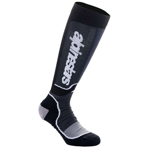 Calze Moto Cross Enduro Alpinestars MX Plus Nero Bianco