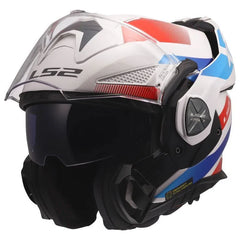LS2 FF901 Advant X – Casco Moto Reversibile –  Nova White Blue Red