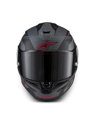 Casco Integrale Alpinestars S-R7 A-Core Nero Grigio Rosso
