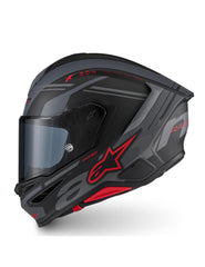 Casco Integrale Alpinestars S-R7 A-Core Nero Grigio Rosso