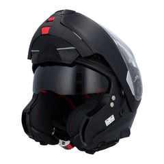 Casco Moto Modulare NOLAN  N100-5 Classic N-Com  Flat Black