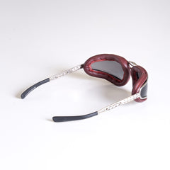 Occhiali Moto Vintage Baruffaldi Easy Rider Rosso Imperiale