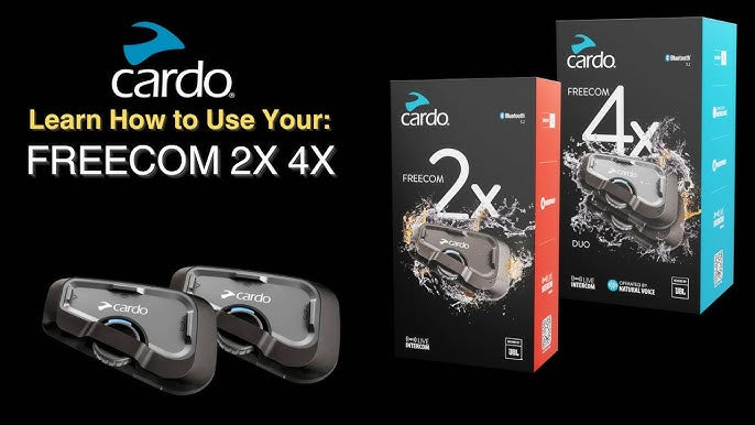 Sistema di Comunicazione Bluetooth per Motociclette FREECOM 2X DUO