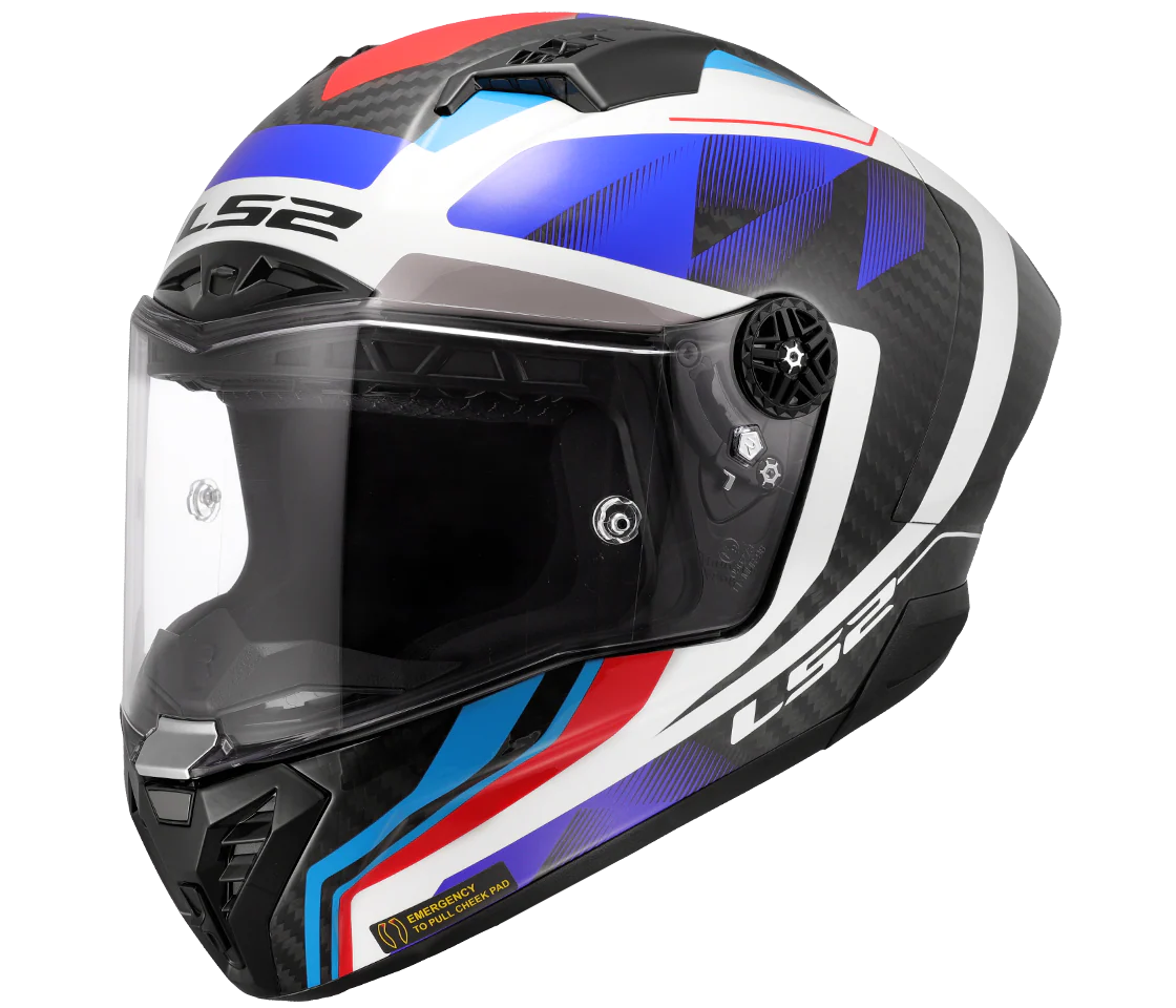 LS2 FF805 Thunder GP Aero Casco Moto Racing in Carbonio