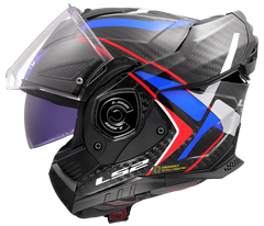 LS2 FF901 Advant X Carbon – Casco Moto Reversibile – Future II White Blue Red