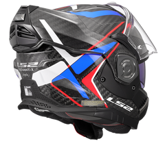 LS2 FF901 Advant X Carbon – Casco Moto Reversibile – Future II White Blue Red