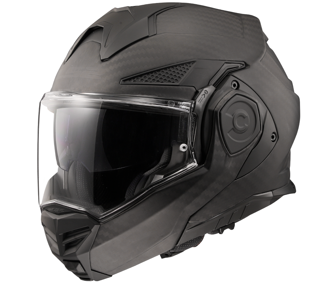 Casco Moto Reversibile LS2 FF901 Advant X Carbonio Opaco