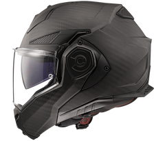 LS2 FF901 Advant X Carbon – Casco Moto Reversibile – Solid Matt Carbon