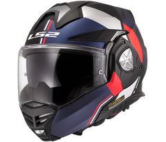 LS2 FF901 Advant X – Casco Moto Reversibile –  Matt Ultra Blue Red