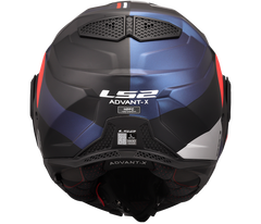 LS2 FF901 Advant X – Casco Moto Reversibile –  Matt Ultra Blue Red