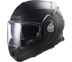LS2 FF901 Advant X – Casco Moto Reversibile –  Solid Matt Black (Nero Opaco)