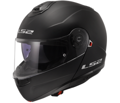 LS2 FF908 Strobe II – Casco Moto Reversibile –  Matt Black (Nero Opaco)