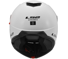 LS2 FF908 Strobe II – Casco Moto Reversibile –  Gloss White (Bianco)